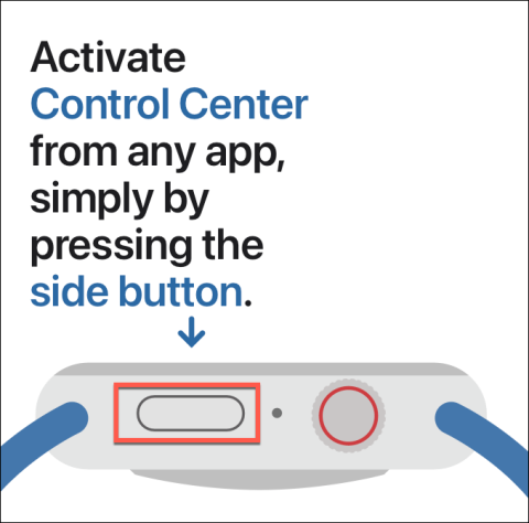 WatchOS 10 を使用して Apple Watch でコントロールセンターを開く方法