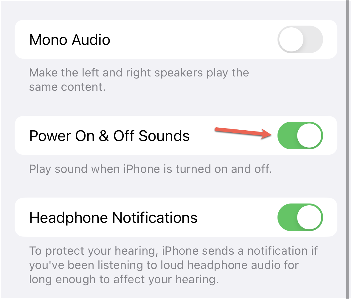 iPhone 14で起動音を有効または無効にする方法