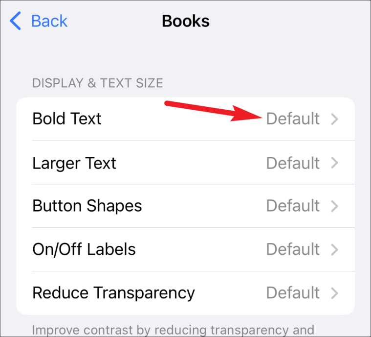 iPhoneでアプリごとに表示とテキストサイズの設定を変更する方法