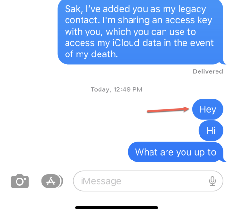 Comment transférer un message texte sur iPhone