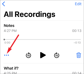 ボイスメモアプリでiPhoneの録音からバックグラウンドノイズを削除する方法