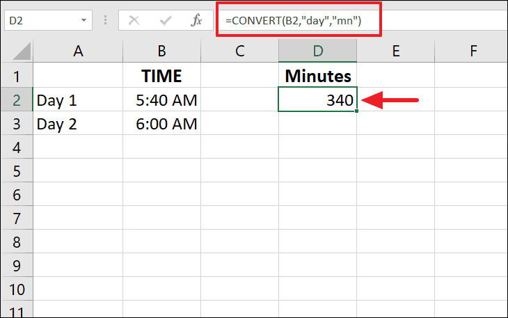 Как преобразовать время в десятичное в Excel